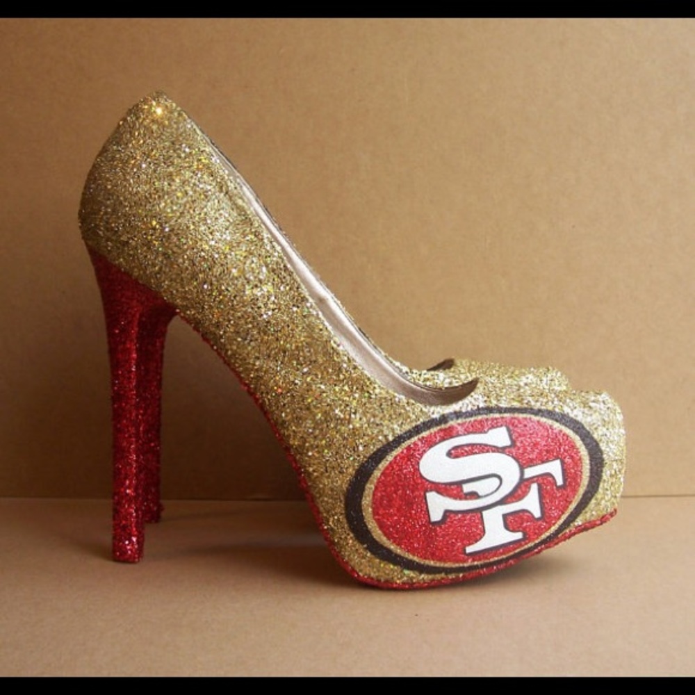 Custom NFL team heels